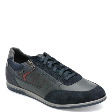 Pantofi sport GEOX bleumarin, U254GA, din piele naturala