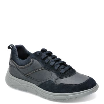 Pantofi sport GEOX bleumarin, U26E1A, din piele naturala