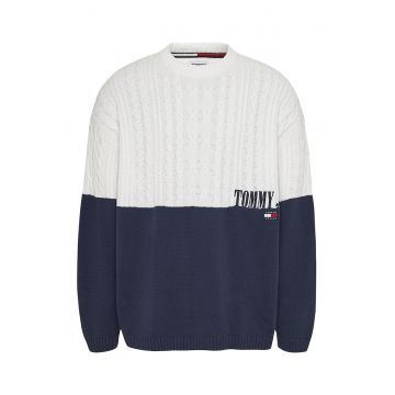 Pulover in doua nuante - de bumbac organic