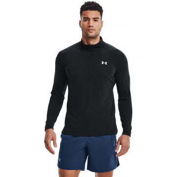 Bluza sport elastica cu fermoar scurt - pentru alergare Streaker