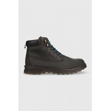 Wrangler bocanci Mitchell Boot barbati, culoarea maro