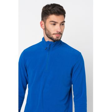 Bluza sport din fleece cu guler cu fermoar - adecvata pentru sporturile de iarna