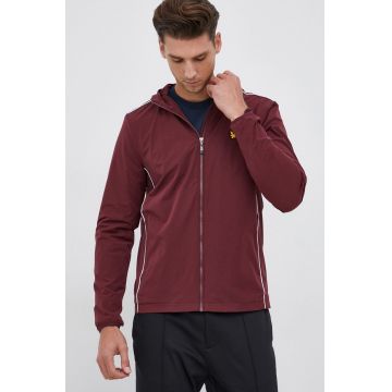 Lyle & Scott Geacă culoarea bordo, de tranzitie