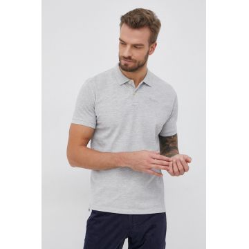 Pepe Jeans Tricou Polo Vincent culoarea gri, melanj