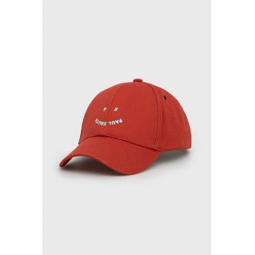 PS Paul Smith șapcă culoarea rosu, cu imprimeu