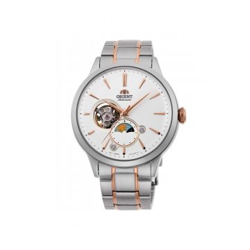 Ceas automatic cu coroana cu model skeleton Ceas automatic cu coroana cu model skeleton