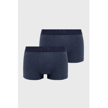 Levi's boxeri bărbați, culoarea bleumarin 37149.0424-indigo