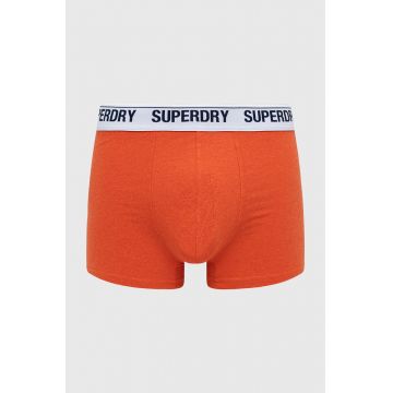 Superdry boxeri barbati, culoarea portocaliu