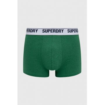 Superdry boxeri barbati, culoarea verde