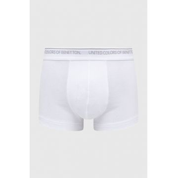 United Colors of Benetton Boxeri bărbați, culoarea alb