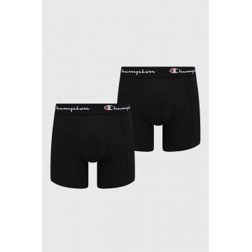 Champion boxeri (2-pack) barbati, culoarea negru