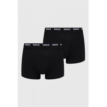 HUGO boxeri 5-pack bărbați, culoarea negru 50479944