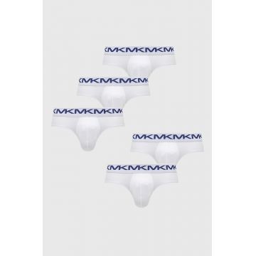 Michael Kors slip (5-pack) barbati, culoarea alb