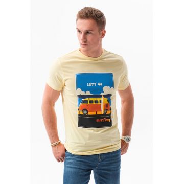 Tricou de bumbac cu imprimeu