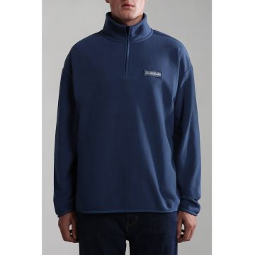 Bluza sport din material fleece cu fenta cu fermoar Morgex