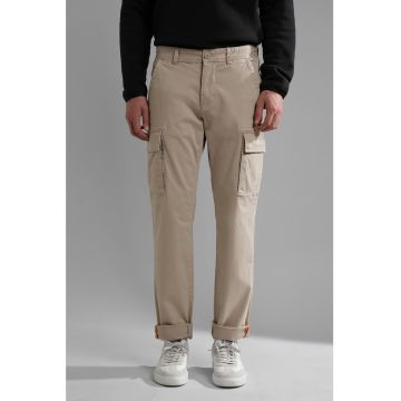 Pantaloni cargo cu buzunare cu clapa