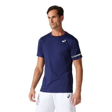 Tricou cu imprimeu logo pentru tenis Court