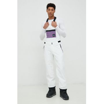 Quiksilver pantaloni Fly High culoarea alb