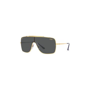 Ray-Ban ochelari de soare barbati, culoarea albastru marin