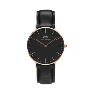 Daniel Wellington ceas Classic 36 Sheffield culoarea roz