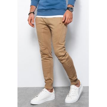 Pantaloni sport conici cu snur de ajustare