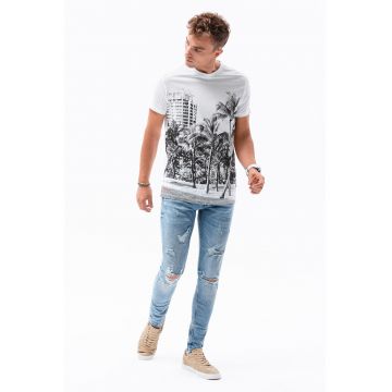 Tricou imprimat pentru barbati S1680