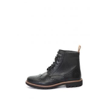 Ghete brogue de piele Batcombe