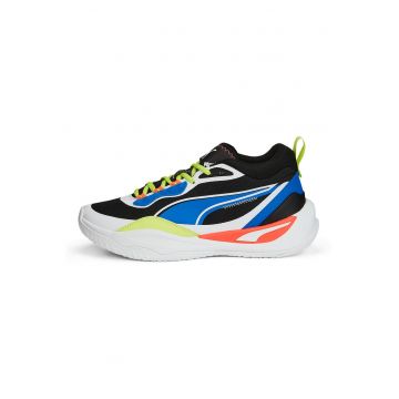 Pantofi sport din plasa cu garnituri de piele ecologica Playmaker