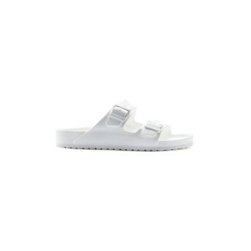 Birkenstock papuci Arizona EVA barbati, culoarea alb