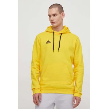 adidas Performance bluză HI2140 bărbați, culoarea galben, cu imprimeu HI2140