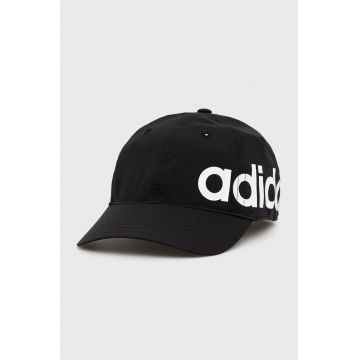 Adidas șapcă FL3713 culoarea negru, cu imprimeu