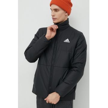 adidas geaca barbati, culoarea negru, de iarna