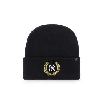 47brand caciula Mlb New York Yankees culoarea negru,