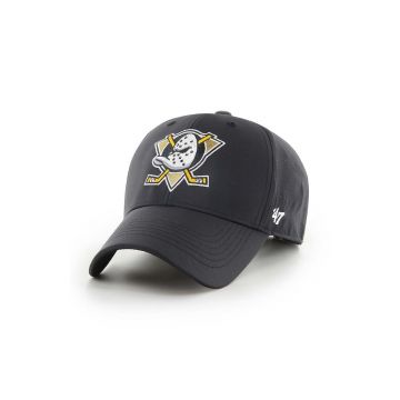 47brand șapcă Nhl Anaheim Ducks culoarea negru, cu imprimeu