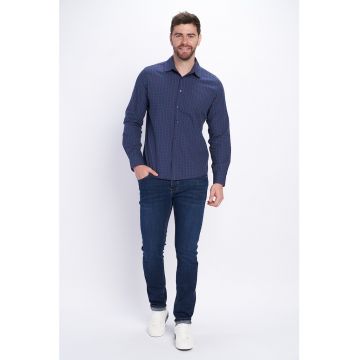 Camasa slim fit in carouri