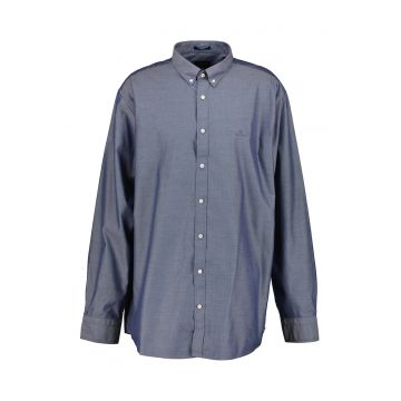 Camasa Oxford regular fit cu broderie logo