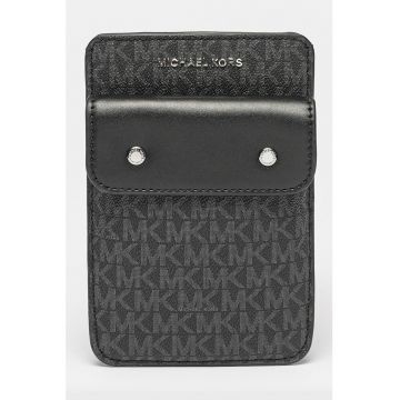 Geanta crossbody mica cu model monograma Fola