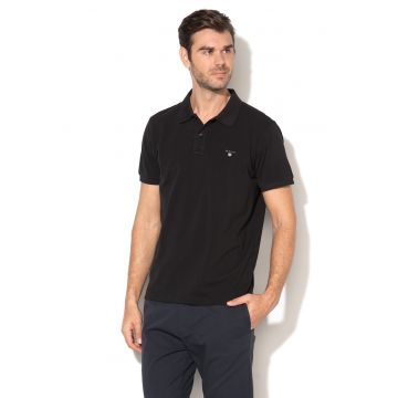 Tricou polo regular fit cu logo brodat 2201