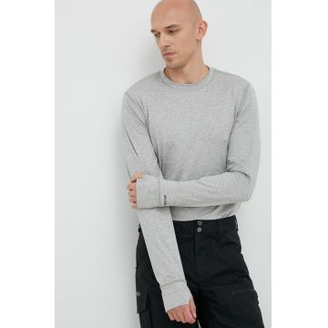 Burton longsleeve funcțional culoarea gri