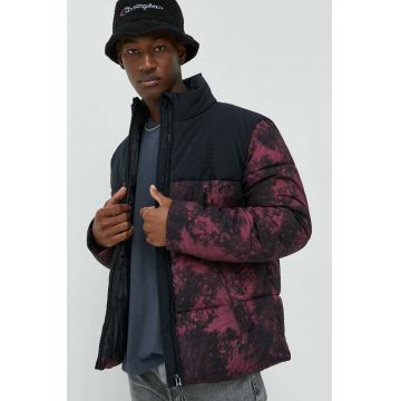 Champion geaca barbati, culoarea violet, de tranzitie, oversize
