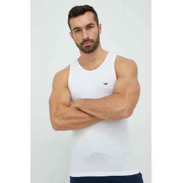 Emporio Armani Underwear tricou barbati, culoarea alb