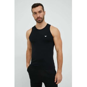 Emporio Armani Underwear tricou barbati, culoarea negru