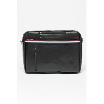 Geanta messenger de piele ecologica