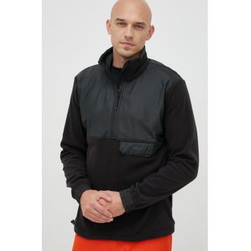 Helly Hansen bluză barbati, culoarea negru, neted 53779-990