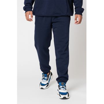 Pantaloni jogger cu logo brodat