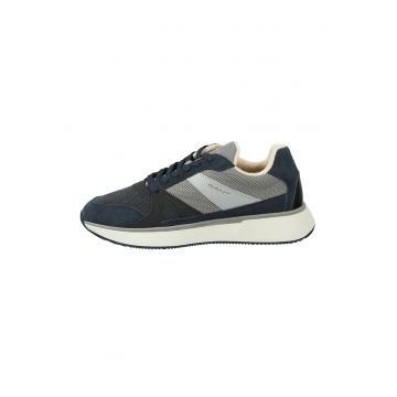 Pantofi sport din piele intoarsa si plasa Dimaz
