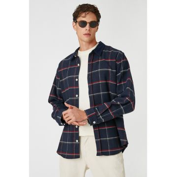 Camasa din flanel cu model in carouri