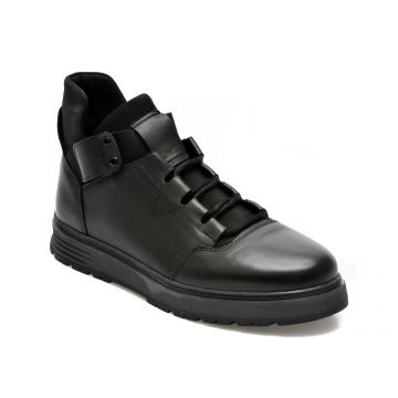 Ghete OTTER negre, 441059, din piele naturala