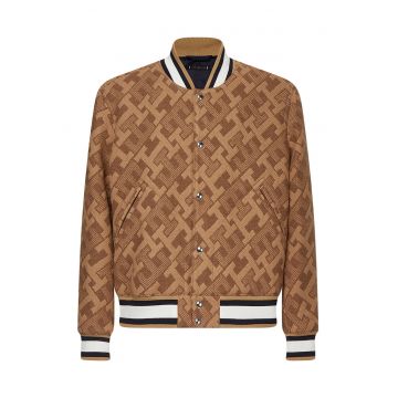 Jacheta cu monograma din jacquard