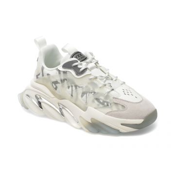 Pantofi sport GRYXX albi, 826089, din material textil